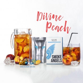 Табак для кальяна Smoke Angels Divine Peach (Ангелы Дыма Божественный Персик) 100г Акцизный